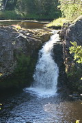 водопад Ареньгский на реке Мельга