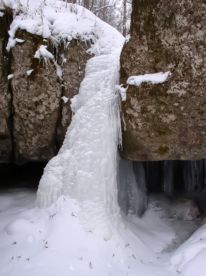 ледяной водопад